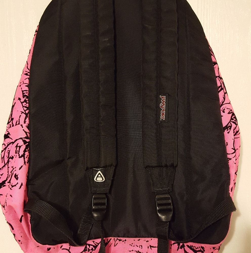 Pink Velvet Jansport Backpack - Picture 2 of 6